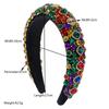 Wide-edge Velvet Hairband, Royal Style Vintage Headband, Luxurious and Exquisite Evening Hair Accessory