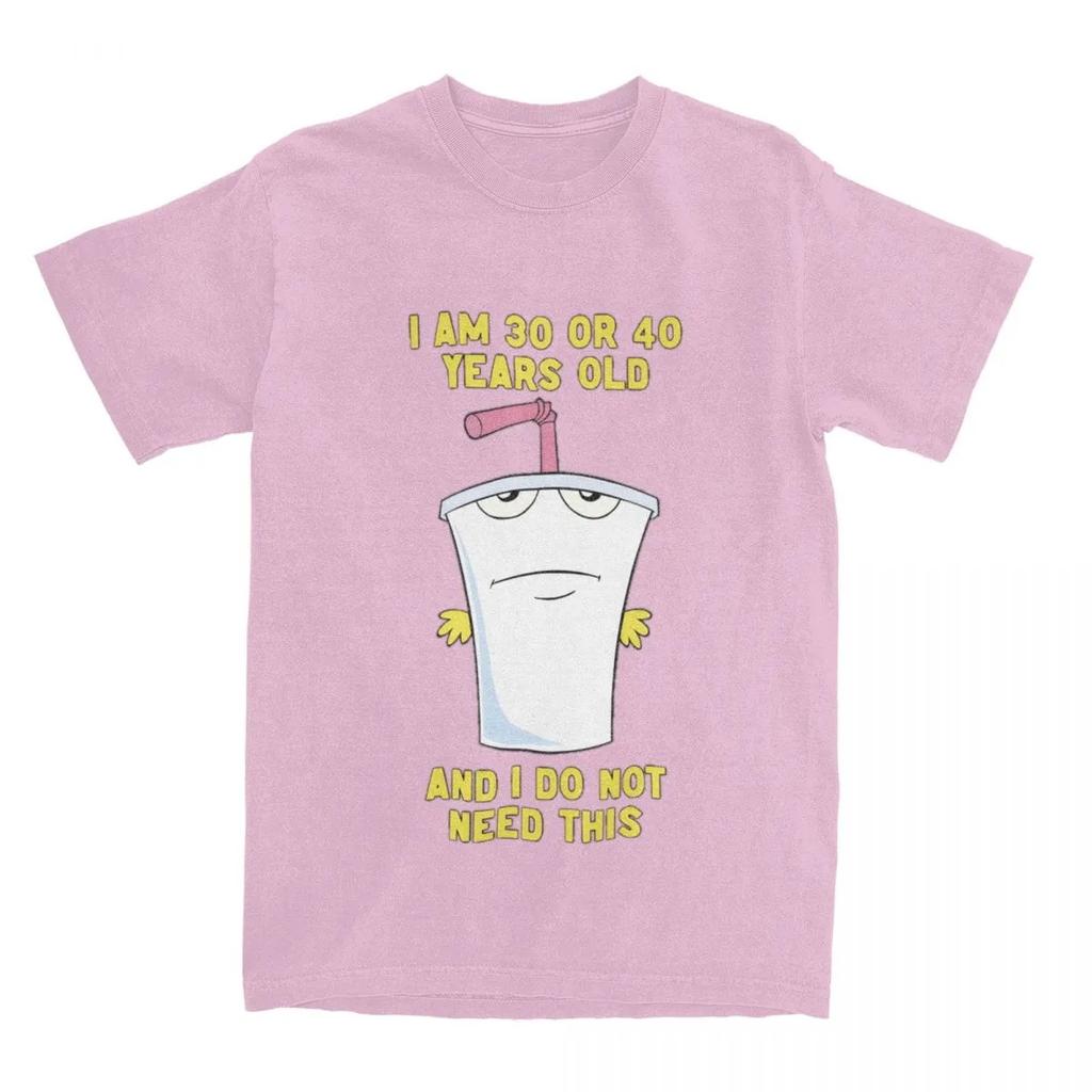 30 LUB 40 Aqua Teen Hunger Force Męska Damska Koszulka Zabawna Koszulka Krótki Rękaw Okrągły Dekolt Bawełniana Letnia Oddychająca Koszulka