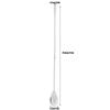 Rustless Steel Mixing Spoon Polished Coffee Stirrer Spoon Decorative Stirring Spoon  Drink Mixing