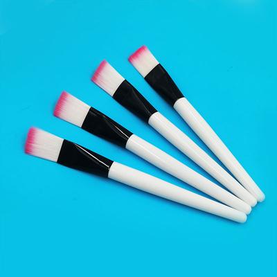 White Rod Mask Brush Beauty Brush Makeup Brush Foundation Brush Two-color Brush DIY Mask Makeup Tool