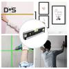 Magnetic Level Tool Accurate Measurements Compact Size Portable Widely Used Bubble Leveling Tube with Metric Rulers