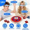 24-Key Crazy Alphabet Board Game 36 Cards 144 Categories Fast Rhythm Word Game 3D Early Learning Fast-Paced Board Game Party