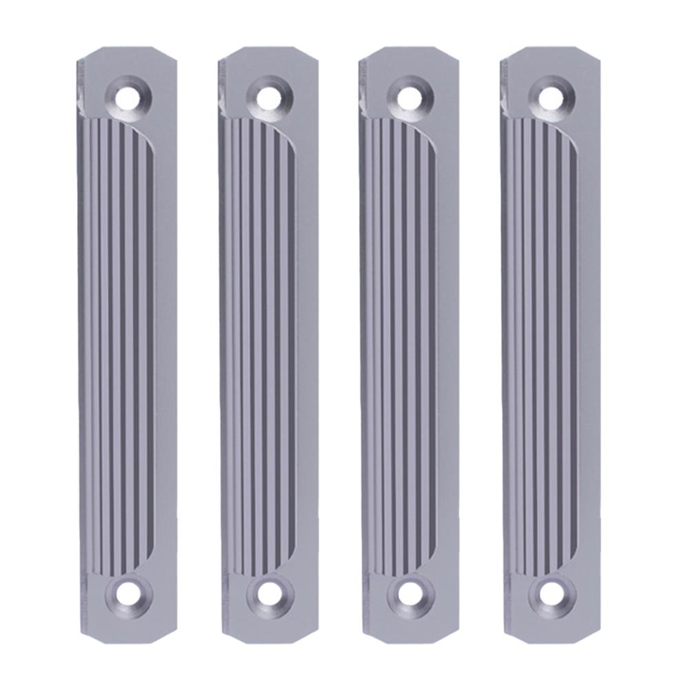 4 SZT. Uchwyty do drzwi przesuwnych Ze stopu aluminium Pociągnij Popchnij Uchwyt drzwi Okno Szafa Uchwyty do drzwi balkonowych Okucia meblowe