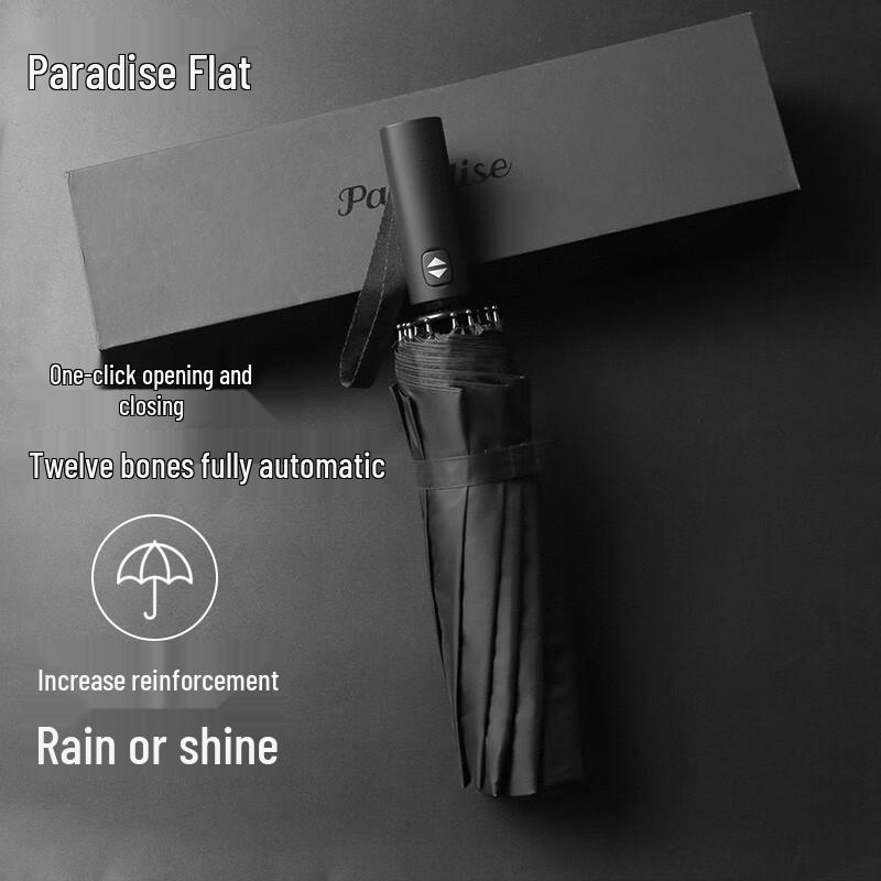 Paradise Fully Automatic Windproof Large Double Umbrella