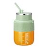 800 ML Portable Juicing Bucket with Straw and Strap Fruit Blender Cup Electric Juice Maker  Outdoor