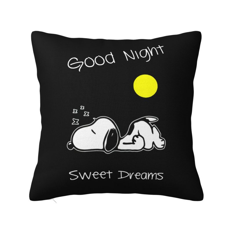 Benutzerdefinierter S-Snoopys Halloween Kürbis Kissenbezug Luxuriöser Kissenbezug Quadratischer Kissenbezug