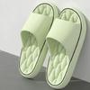 Unisex Colorful Flip Flops Door Slides Simple Super Light Fashion Soft Slippers Bathroom Elastic Shoes Beach EVA