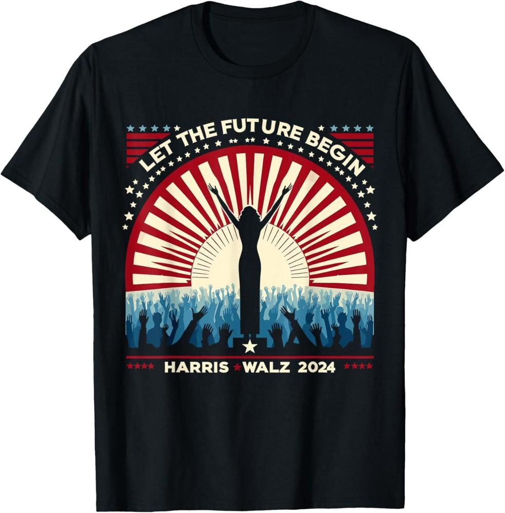 Harris Waltz 2024 Election Kamala Harris Tim Waltz 2024 T-Shirt Unisex T-Shirt XXXL