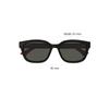 Gucci Striped Design Rectangular Sunglasses Men Sunglasses Black GG1872SK001