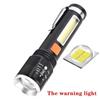 Compact 18650 Waterproof Super Bright Camping Flashlight Waterproof Emergency Small Mini Torch With Cob