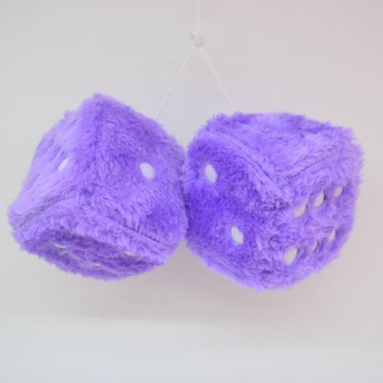 Plyšová kostka Hračka Barevná 6cm Kostka Nadýchaná Tečkovaná kostka Plyšáci Dekorace Houbová výplň Kostka Plyšový přívěsek Doplňky na batoh Interiér auta