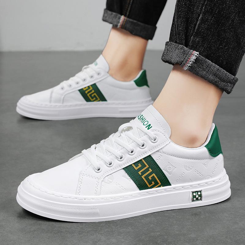 Autumn Board Shoes Trendy Men's Low-top Versatile Breathable Sports Shoes Men's Shoes Little White Shoes Men's Shoes Men's Trendy Men