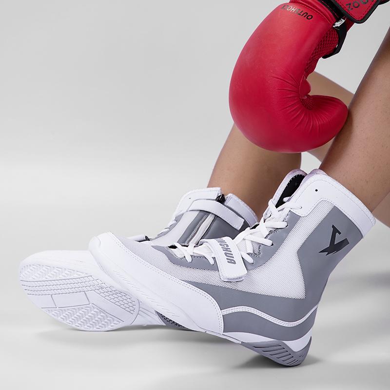 New Boxing Boots Professional Combat Breathable Sneakers Non-Slip Competition Training Classic Gear Combat Sports Boxing Shoes