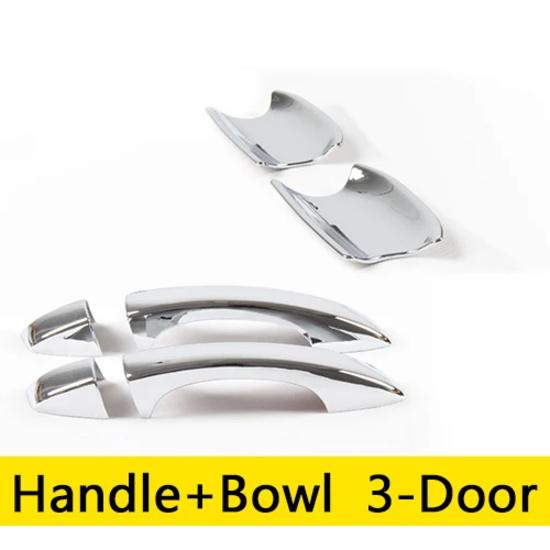 For Seat Leon MK3 2013-2017 5F Chrome Door Handles Covers Car Accessories Stickers Car Styling 2014 2015 2016 Cupra ST  FR FR+