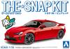 Aoshima Bunka Kyozai Scale The Snap Kit Series Toyota 86 Pure Red Plastic Model Kit 1/32 Pre-Colored 03-F