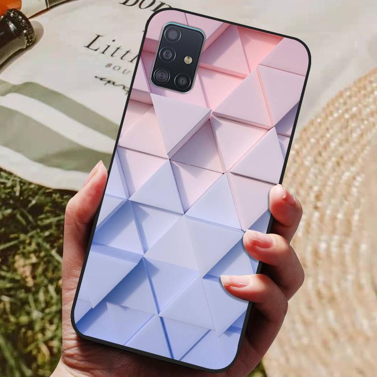 Für Samsung Galaxy A31 A51 A71 Hülle Silikon Rückabdeckung Handyhülle Für Samsung A51 A71 A31 A315 A515 A715 Weiche Hülle Stoßfänger coque
