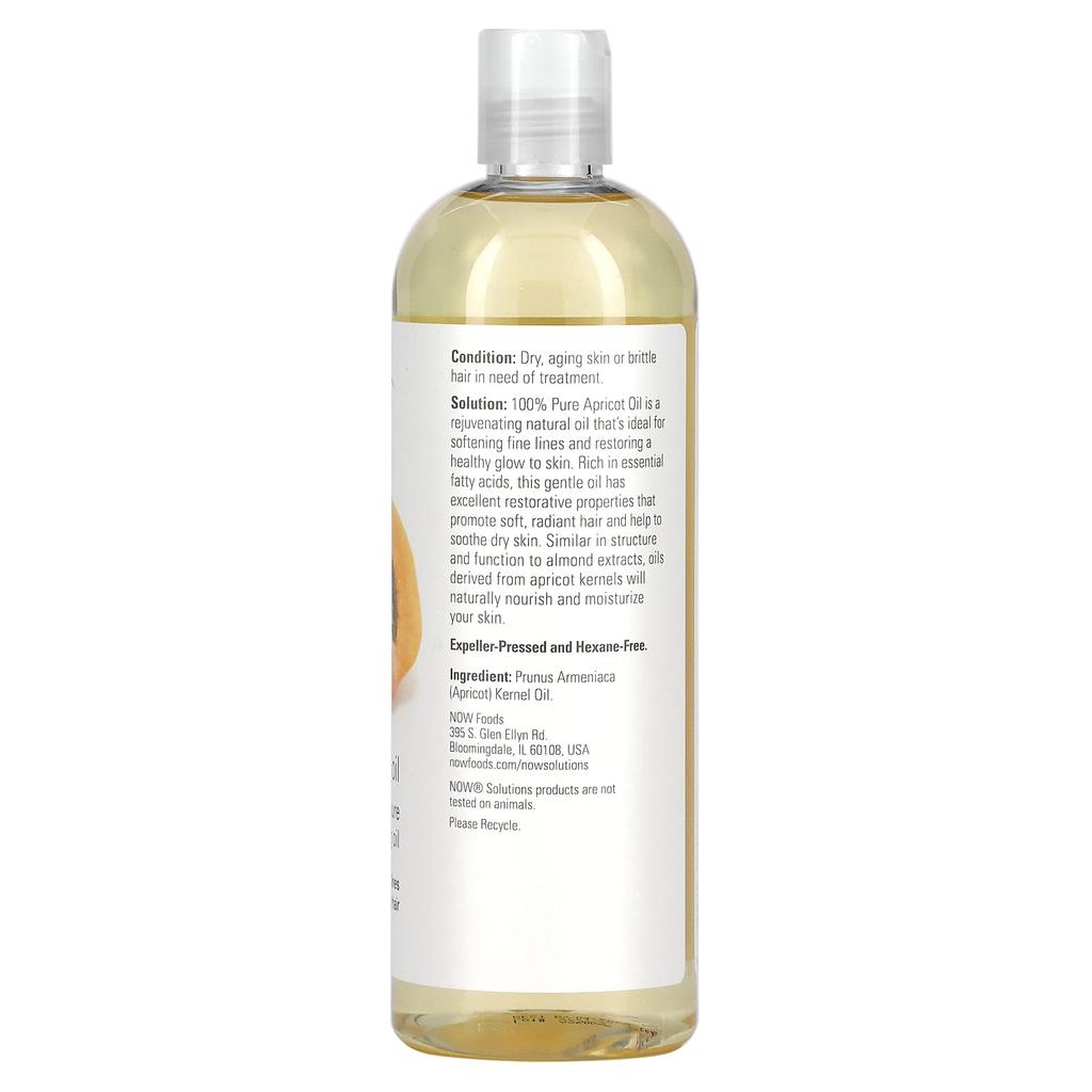 Solutions, Apricot Oil, 473Ml(16Fl Oz)
