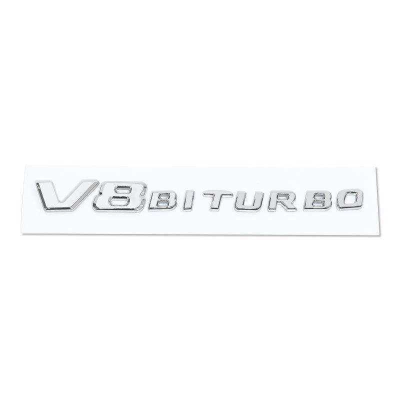 

Mercedes-Benz V8 BITURBO Twin-Turbo Rear Fender Badge