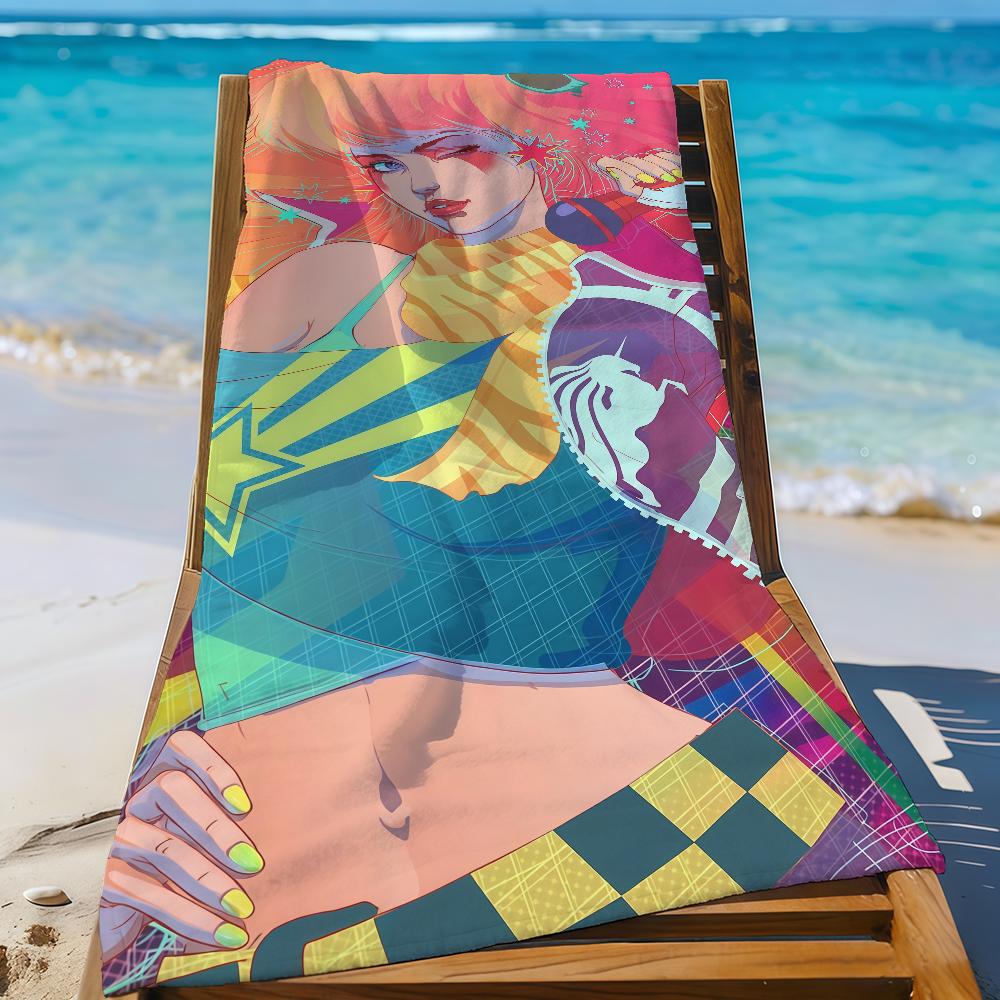 

MAR J-Jem-S Towel Sports Quick Dry Travel Camping Gear Sandproof Soft Light Large Beach Towel W40*H60(CM)