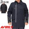Trenchcoat NAVAL PEAJACKET Oberbekleidung Jacke 6122143 09 [Avirex] Herren Schwarz-M