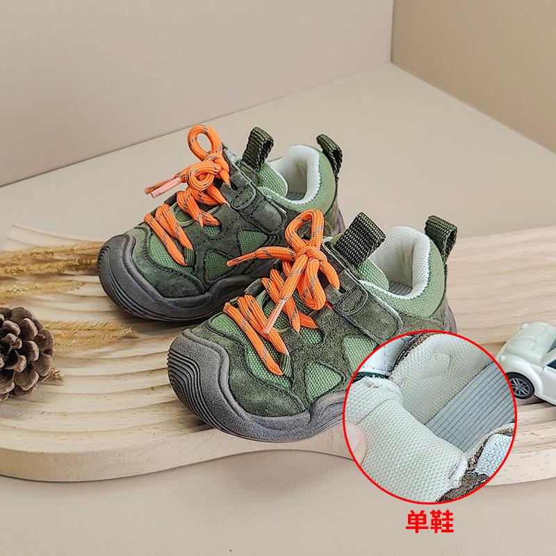 

Детская спортивная сумка для малышей, противоскользящая, для мальчиков и девочек, повседневная, противоскользящая обувь для девочек Factory order price 16-20 whole pieces (120 pairs)