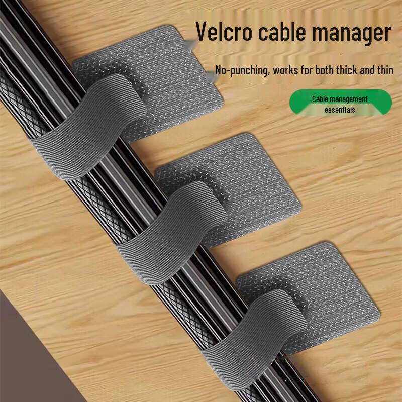 

Самоклеючі ремінці-органайзери для кабелів