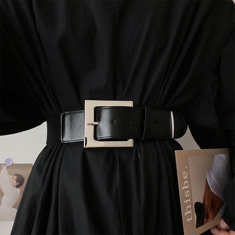 Pu Modern Black Womens Waist Belt For Summer Fashion Ideal For Dresses And Blouses