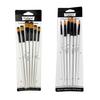 12 Pcs/set DIY Oil Acrylic Painting Art Paint Brushes Supplies Nylon Hair Wooden Handle Watercolor Paint Brush Pen Set Learning