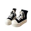 Nouveaux petits chaussures montantes à semelles épaisses Printemps 22 chaussures décontractées rehaussantes moches mignonnes chaussures de sport pour skate