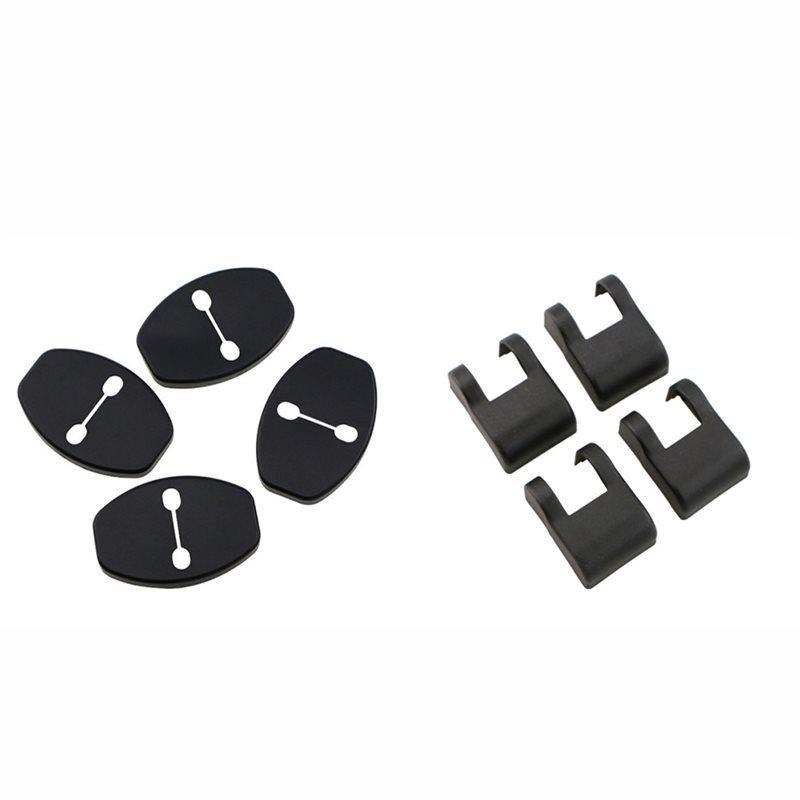 Precise Car Protective Door Lock Covers 8Pcs For Passat Golf 6 7 Jetta Tiguan Beetle Scirocco Polo Bora Styling