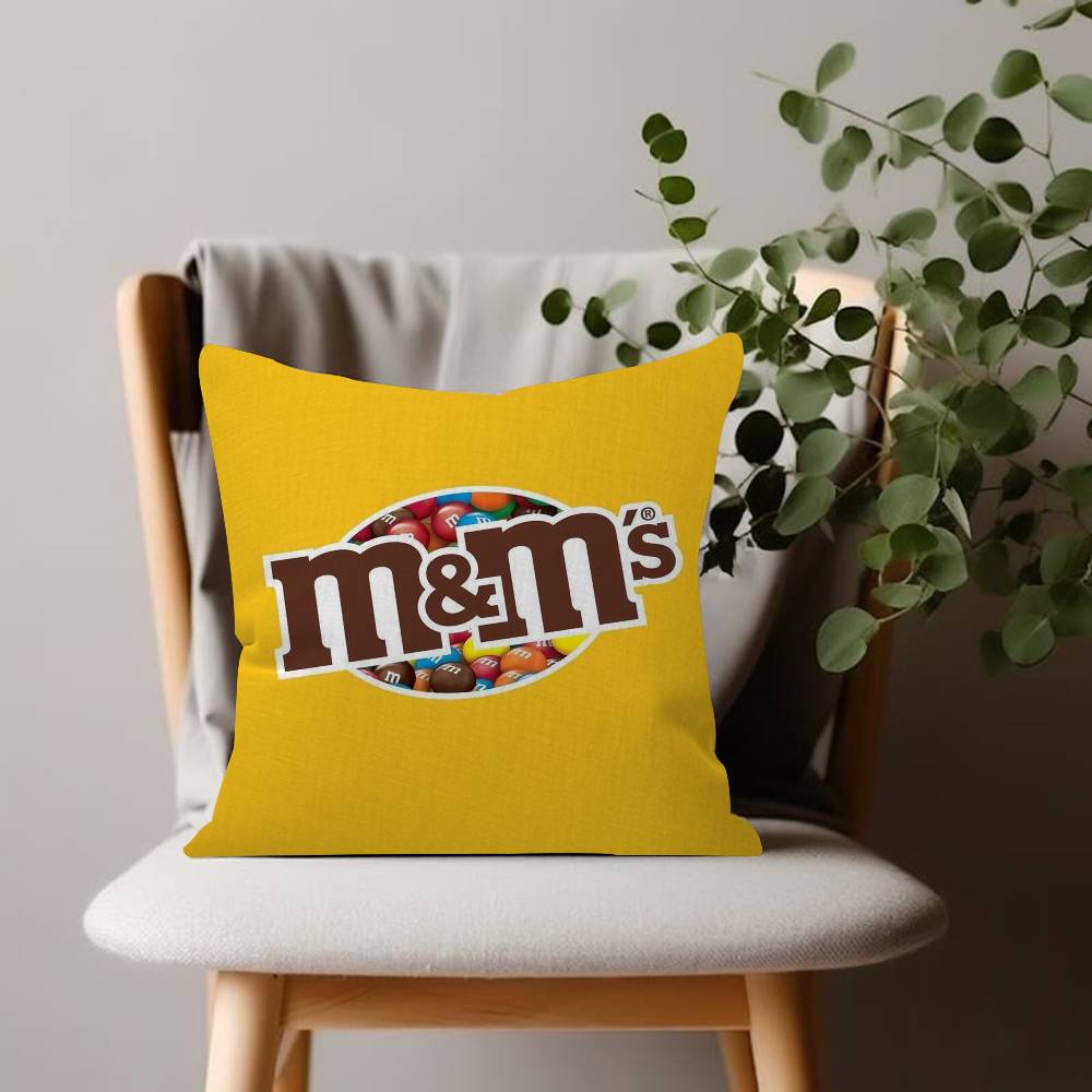 Fashion Decorative Pillowcase Throw Cover Pillow Case Chocolate Cushion For Living Room Square Home Decor