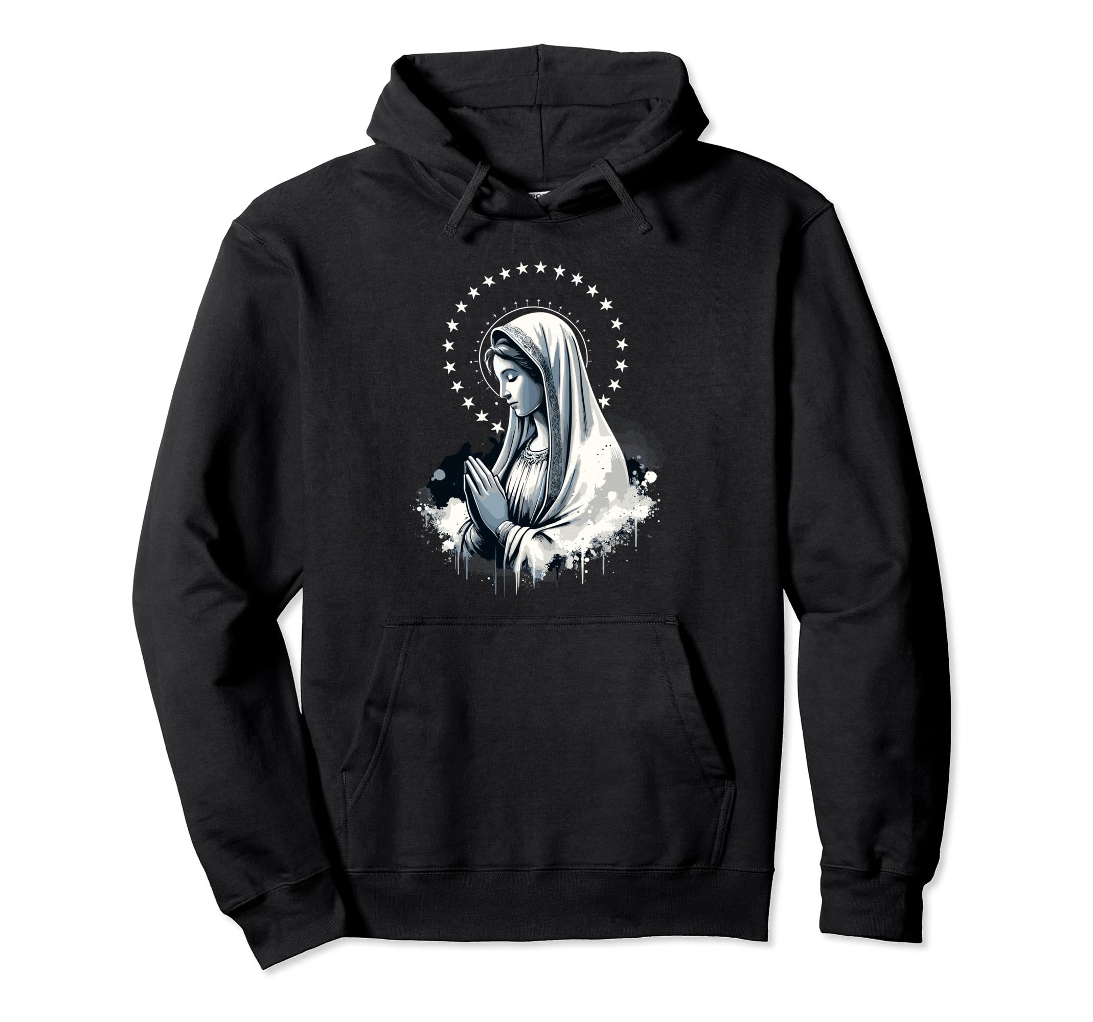 

Our Lady of Lourdes Powerful Symbol Mother Mary Hoodie