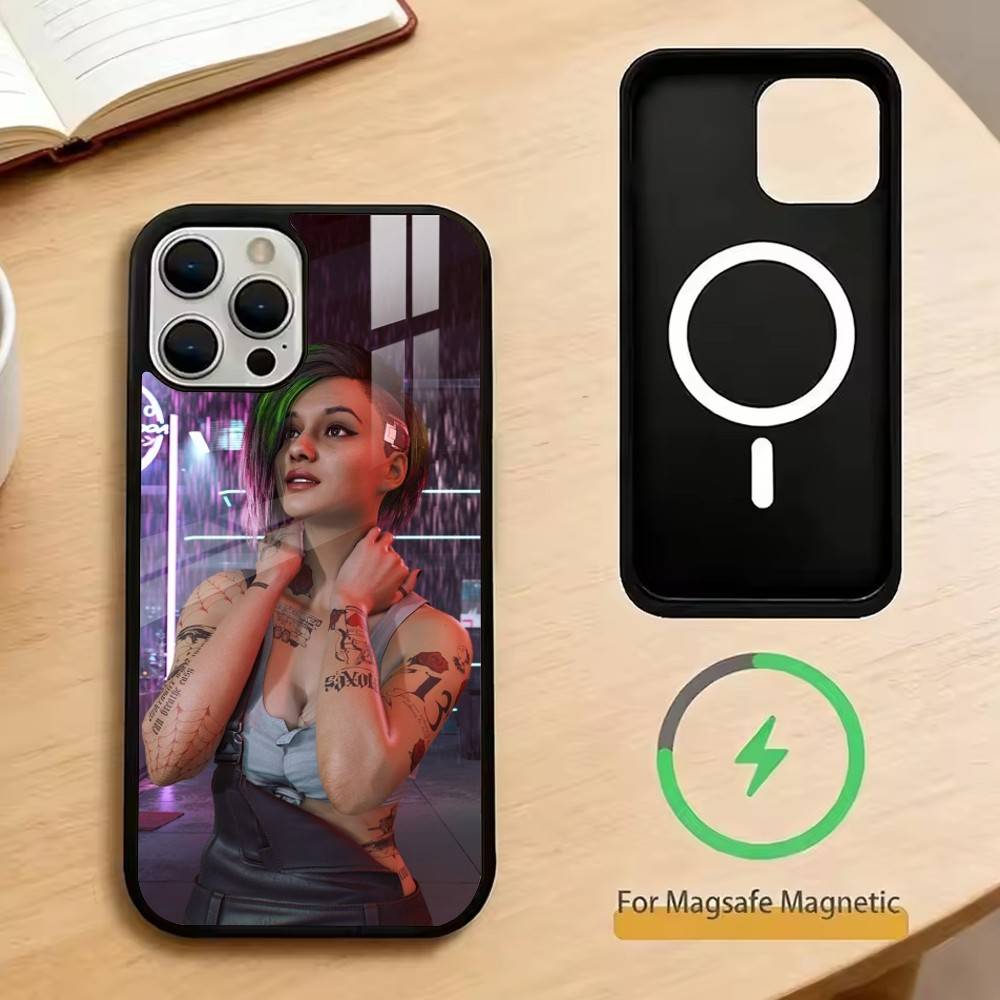 Judy   Phone Case For iPhone17,16,15,14,13,12,11 Plus,Pro Magnetic with Magsafe Wireless Charging iPhone11PRO