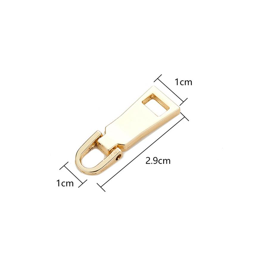 1Pc 8# 5# 3# Detachable Metal Zipper Pullers for Zipper Sliders Head Zippers Repair for Backpack Coat Tab DIY Sewing Accessories
