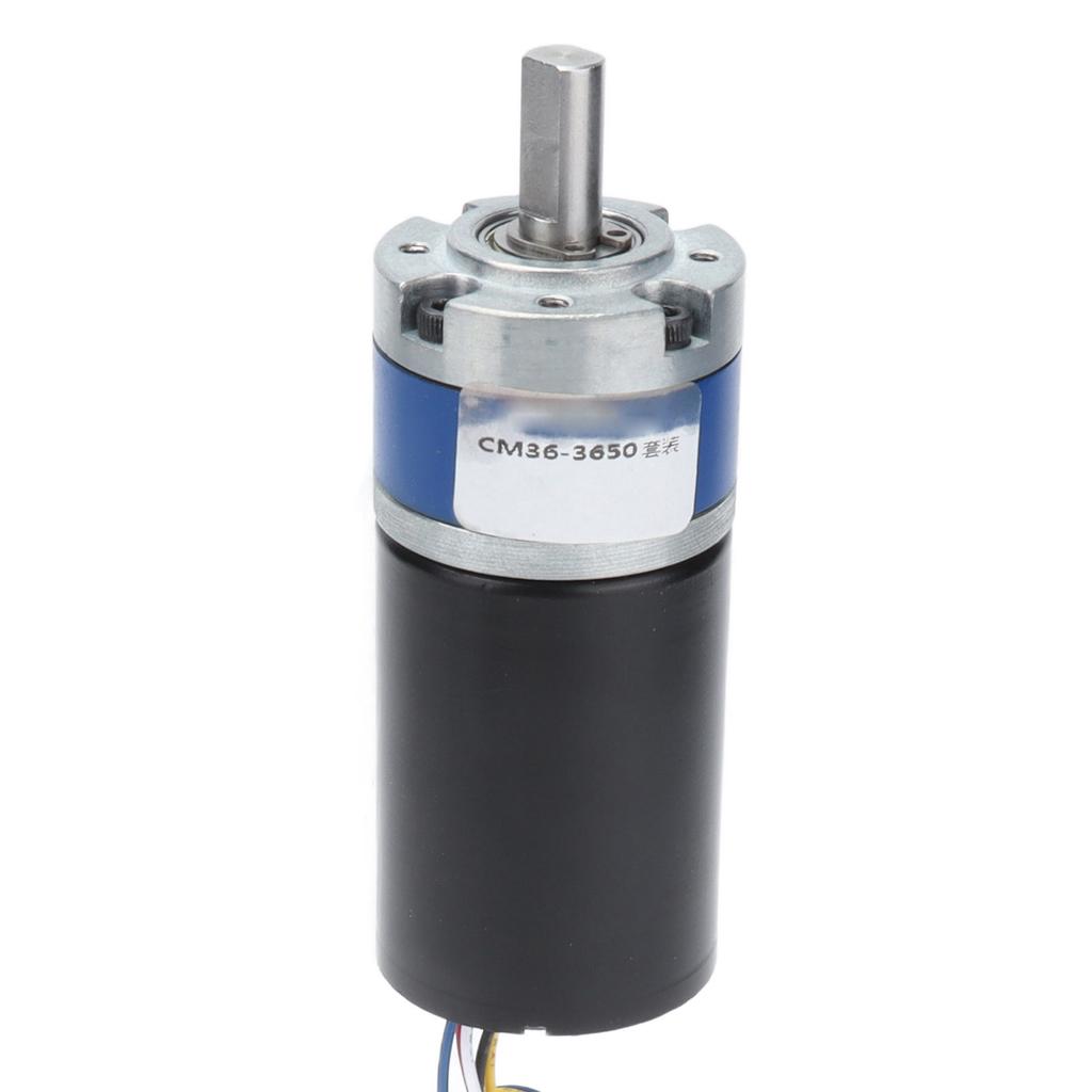 Gear Motor Speed Reduction Planetary Brushless D Shaft DC 12V Set Kit with Controller1200RPM