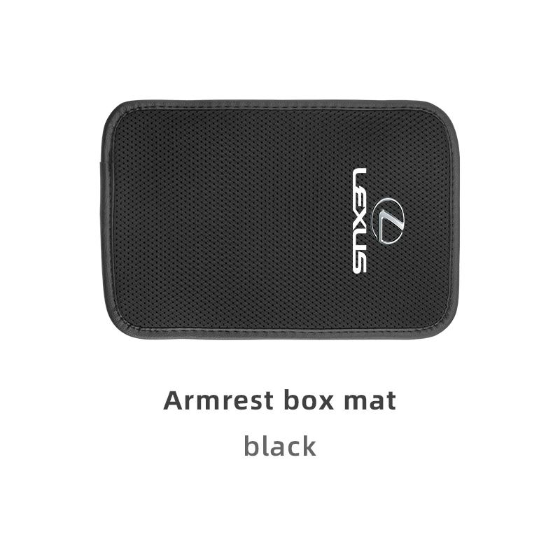 Alfombrilla Protectora para Caja de Reposabrazos de Consola Central de Coche Accesorios Para Lexus F SPORT IS250 IS200 CT200h GS300 LS430 RX450h LX570 IS30