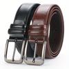 Men's Retro High-End Leather Pin Buckle Belt for Jeans
