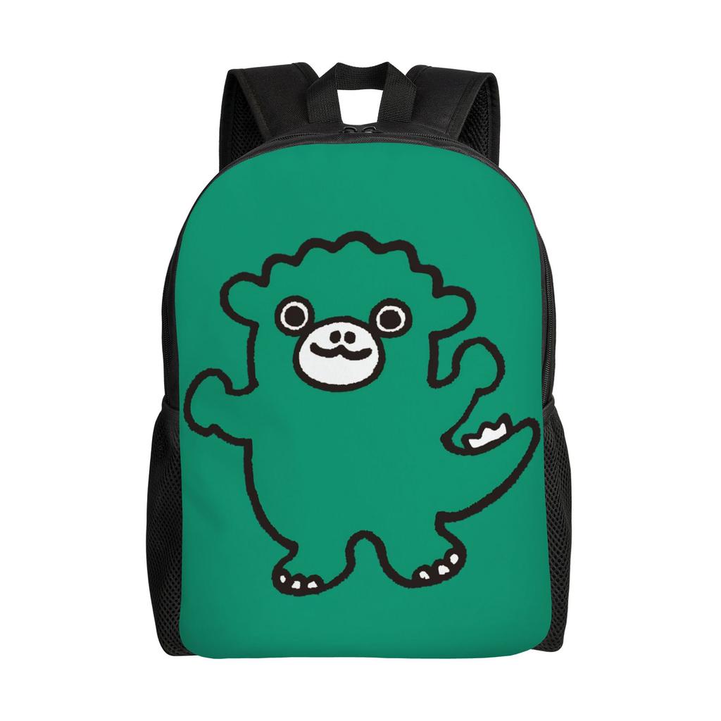 Chibi Monster Raids Again Backpack for Men Women Cool High School Work Daypack Cute Laptop Computer Canvas Bags Outdoor