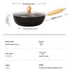 COOKER KING 28cm Uncoated Nitrided Iron Wok