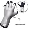 HOTDIVE 3mm Kevlar Titanium Neoprene Diving Gloves