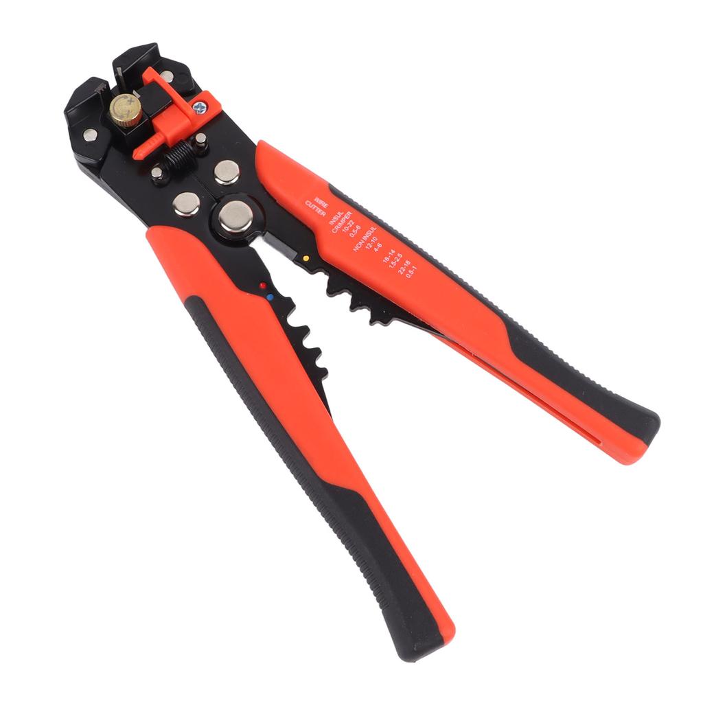 Red Automatic Wire Stripper Crimping Pliers HCS Cable Stripping Cutting Plier Disassembly Tool