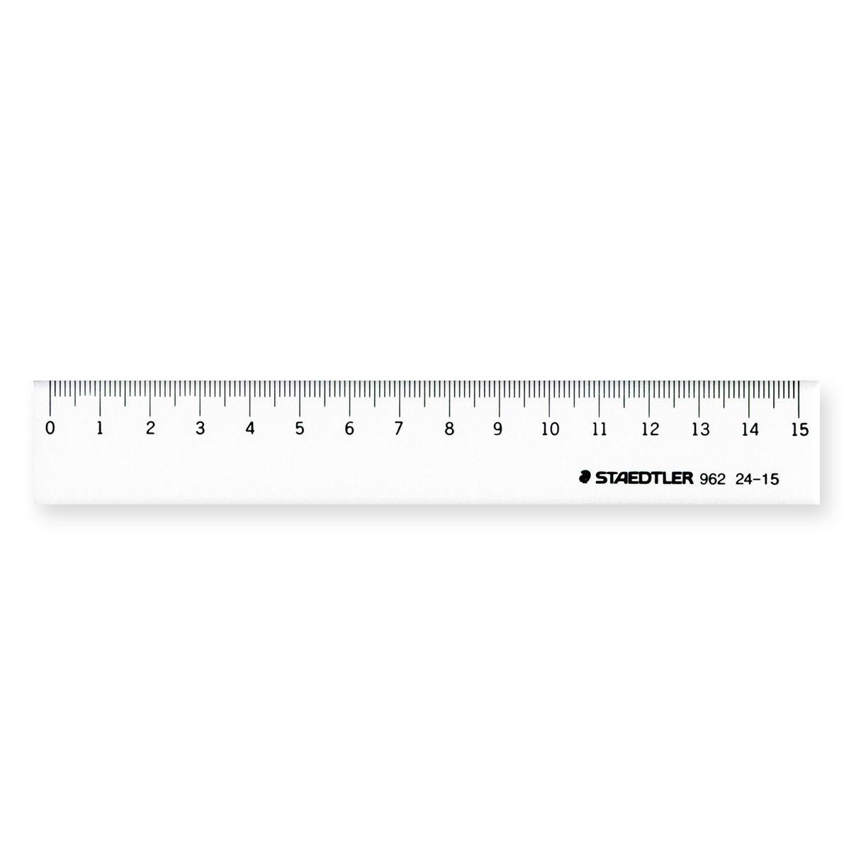 

Staedtler straight line ruler 15cm