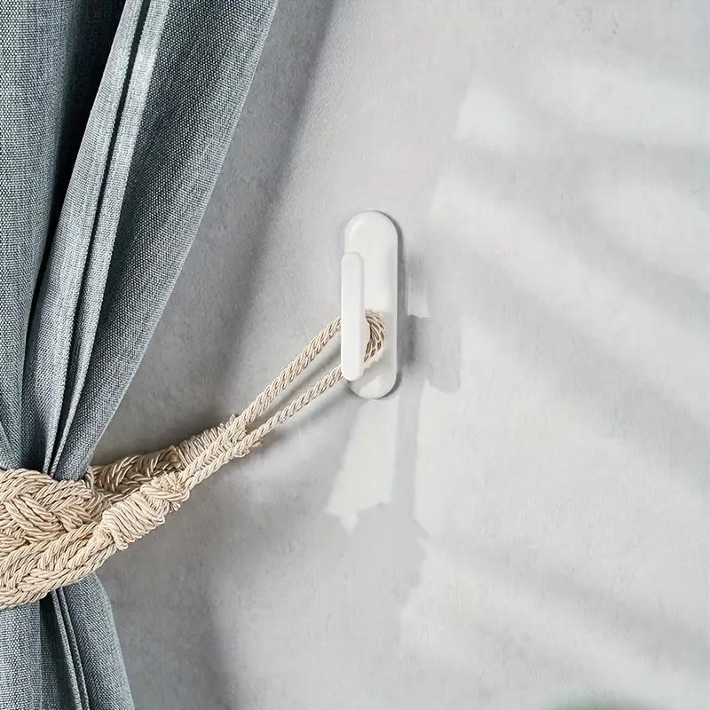 Vorhanghaken ohne Bohren, Netzkabel-Organizer, selbstklebende Kabelklemmen aus Gummi für Elektrogeräte, langlebiger Ladekabelhalter für zu Hause
