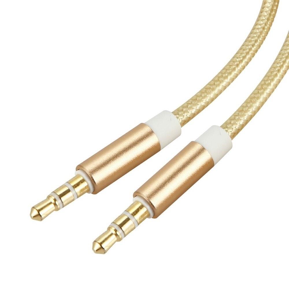 Cabo auxiliar de áudio estéreo de 3,5 mm, conector macho para macho de 3,5 mm para carro, computador, smartphone, fone de ouvido, alto-falante, tocador de MP3, 0,5 m, 1 m, 1,5 m, 2 m, 3 m