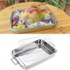 Roasting Tray Grill Rack Baking Supplies Oven Accessory Replacement Tray