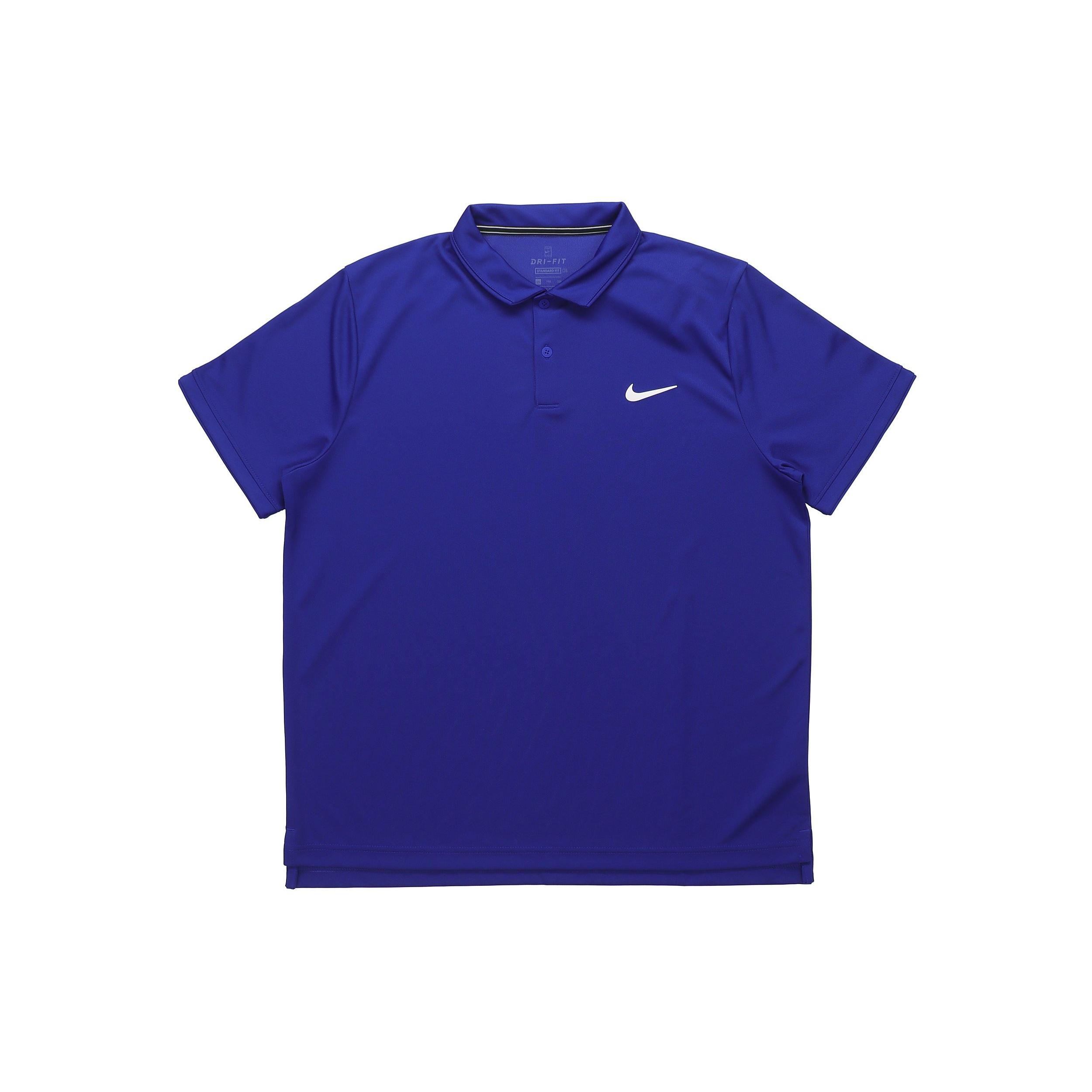 Nike Running Training Sports Quick Dry Breathable Short Sleeve Polo Shirt Blue Men s CW6851-471 M