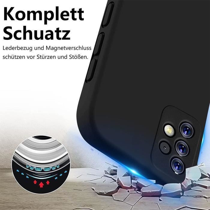 Coque de protection pour Samsung Galaxy A23 5G - BOOLING - Silicone Souple - Noir