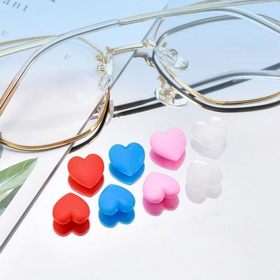 Eyeglasses Holder Kids Anti-Slip Heart Ear Grip Hooks Glasses Straps Ear Hooks Sports Temple Tips