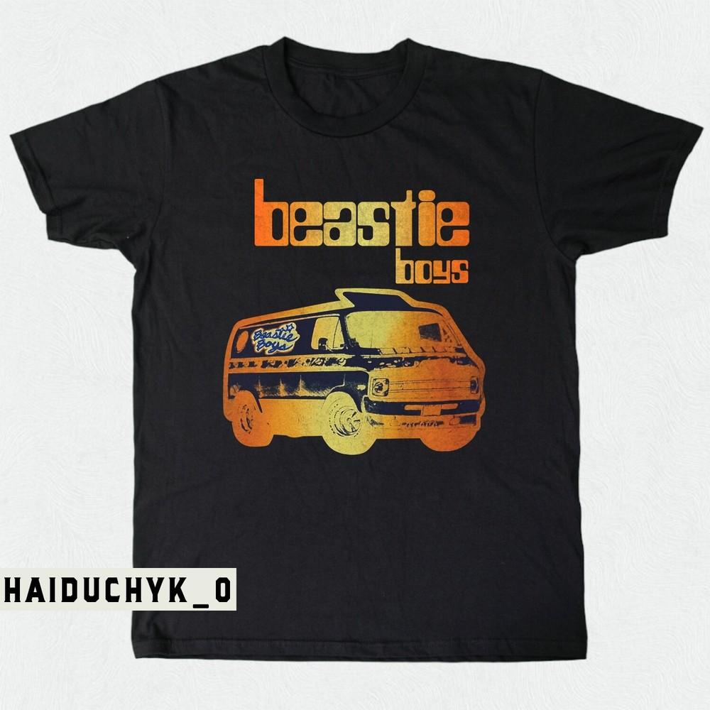 

BEASTIE BOYS VAN ART Унисекс Черная Футболка S-5XL Унисекс Футболка XL