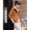 Women's 2025 Autumn Hooded Drawstring Hem Jacket